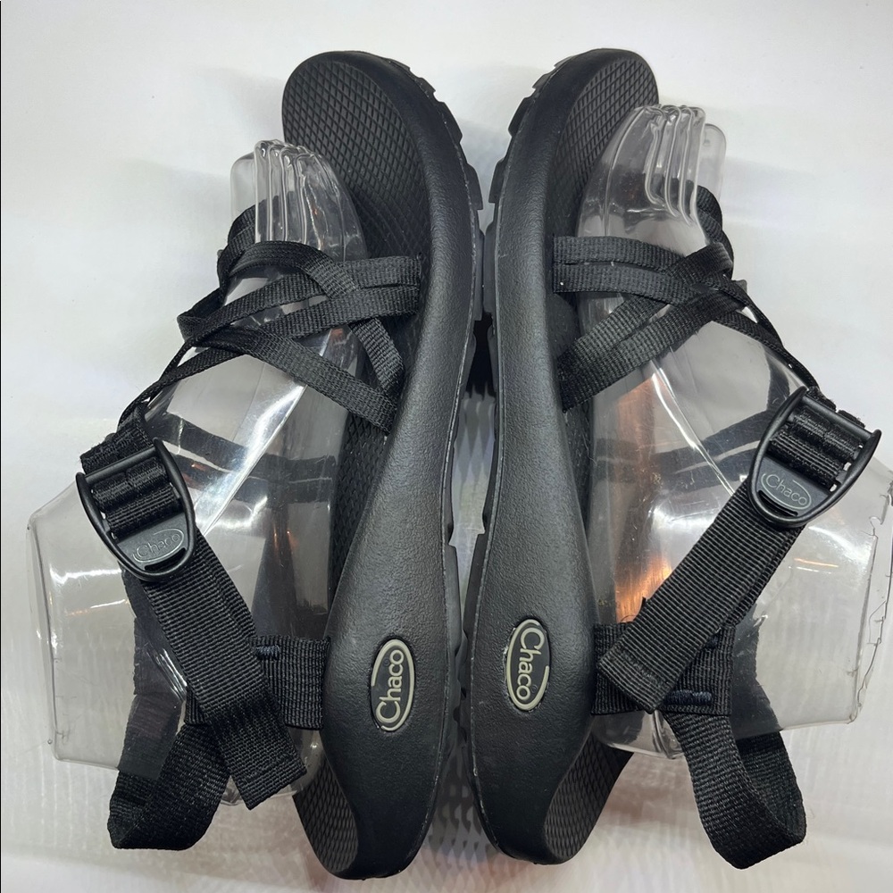 Chaco Black Adjustable Strap Sport Sandals - Picture 5 of 7